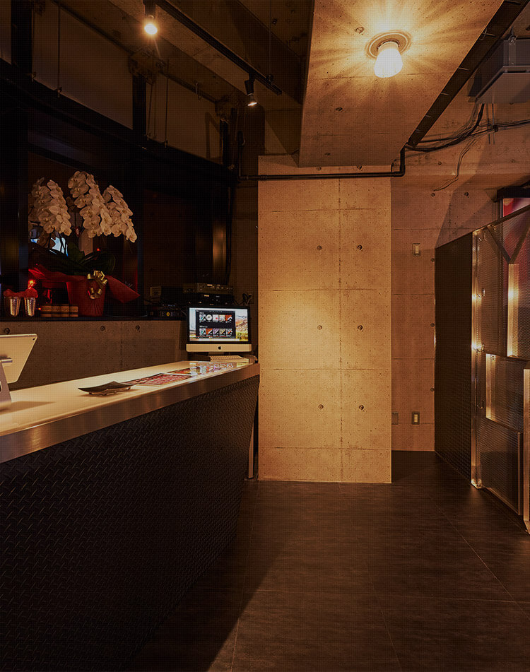 受付、パララックス表示